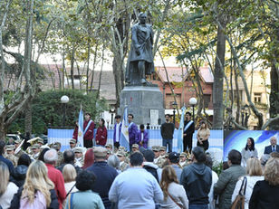 En Vicente López celebraron el Día del Himno