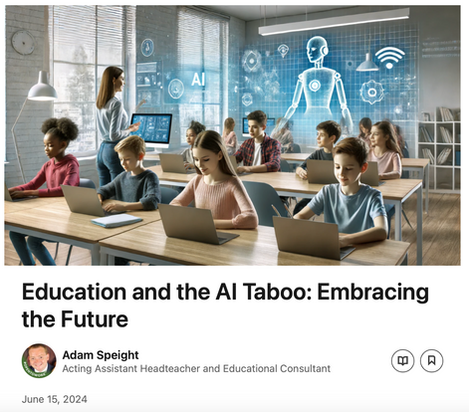 Education and the AI Taboo: Embracing the Future