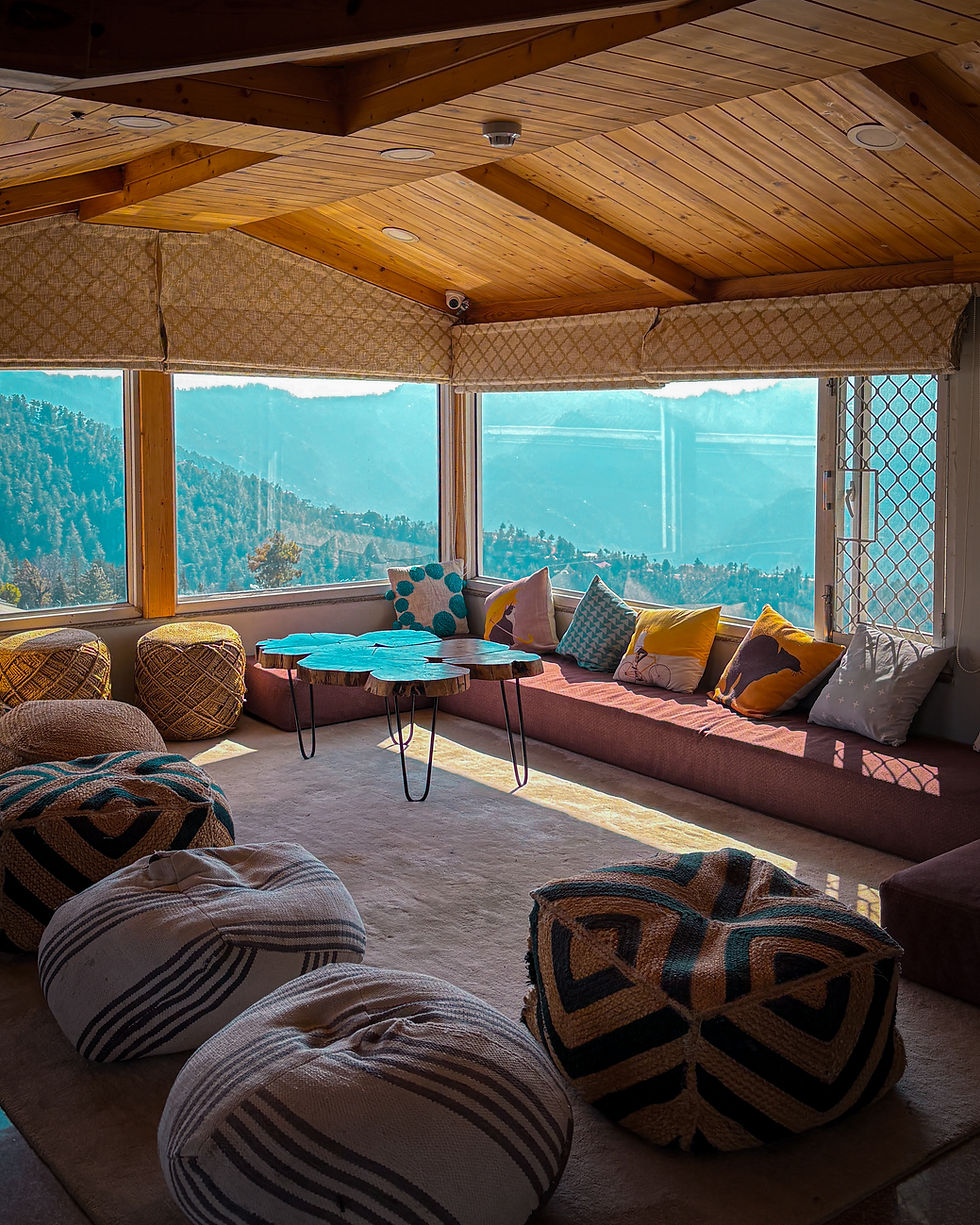 The Nilaya attic