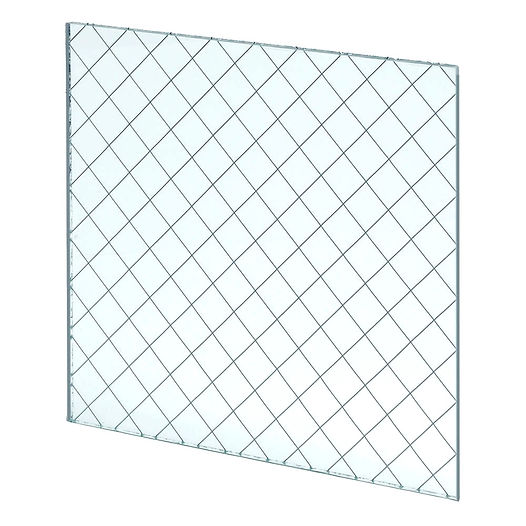 Clear Wired Fire Rated Glass