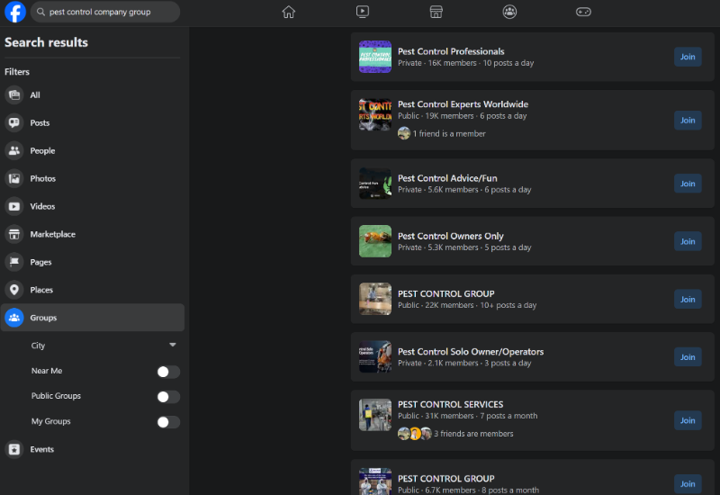 Industry and Niche Groups in Facebook for Agencies to Target