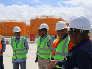 Motukea Fuel Farm ready