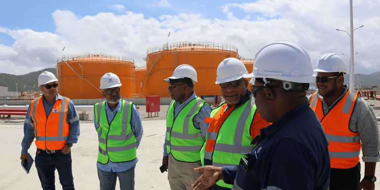 Motukea Fuel Farm ready