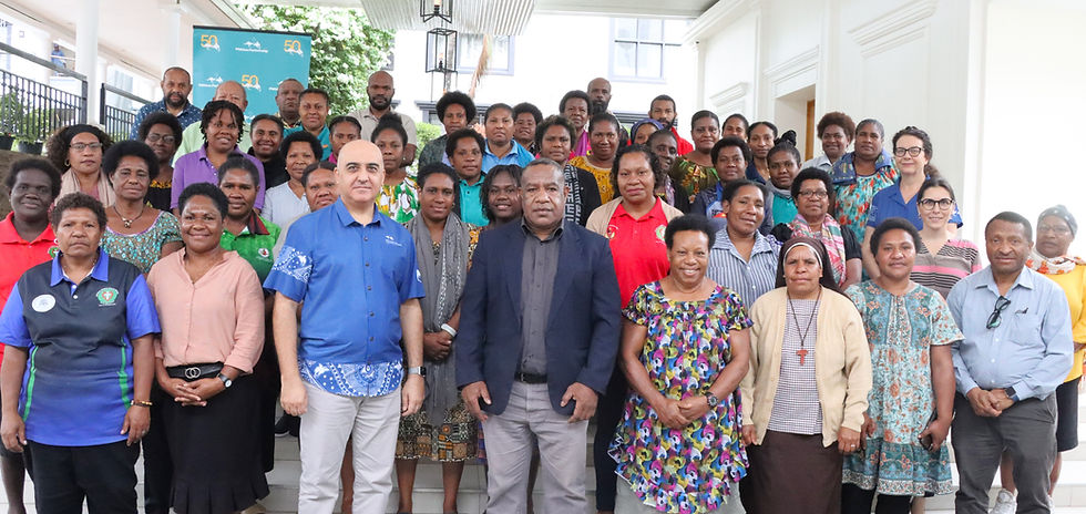 Participants in the training