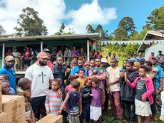 PNG Rugby League Star Justin Olam Donates K30,000 Worth of Medical Supplies to Elimbari Communities