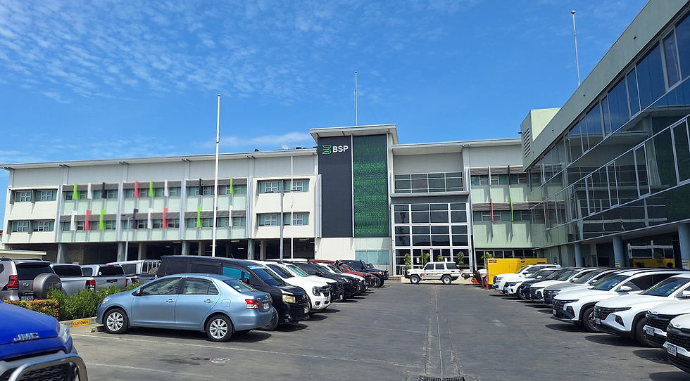 Pictured is BSP Waigani head office in Port Moresby.