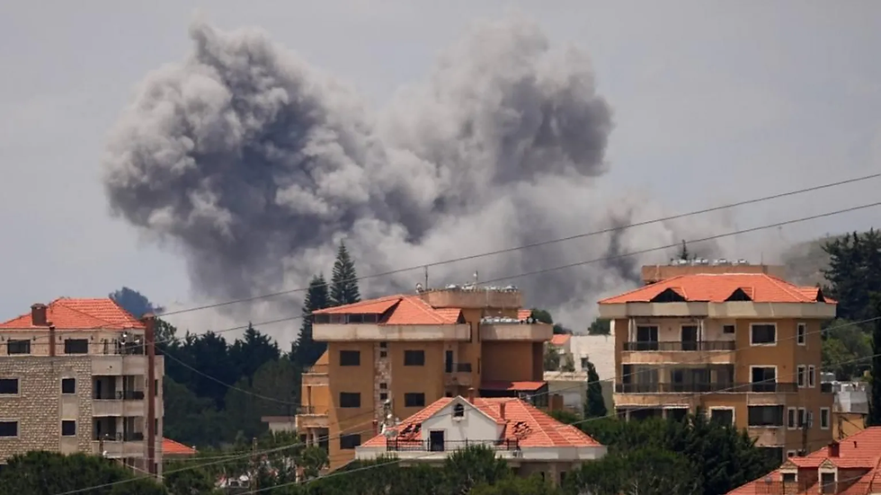Israeli strikes hit the southern Lebanese city of Nabatieh on Monday