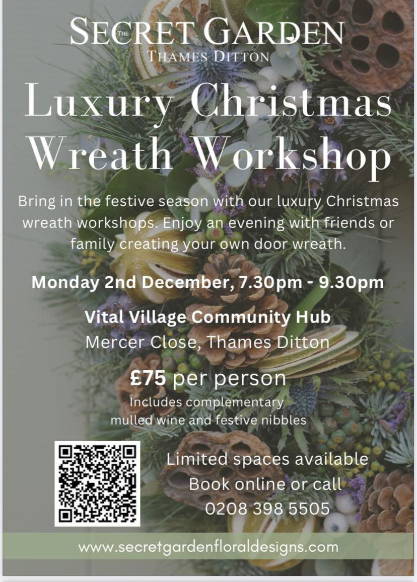 The Secret Garden Wreath Making Workshop