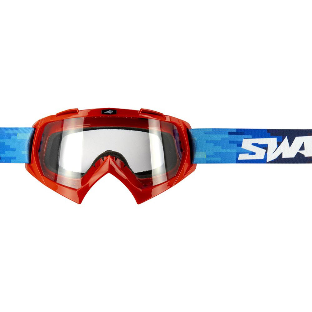 Swaps crossglasögon Pixel röd