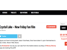 Dread Central Promotes 'Never Hike Alone'