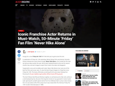 Bloody Disgusting Loves 'Never Hike Alone'