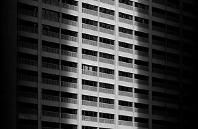 Black and White Building