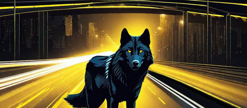 TRUCKERS' BLACK WOLF LEGEND