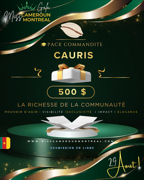 Decouvrez le Pack Cauris !