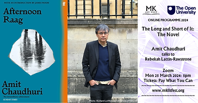 The Long and Short of It: The Novel with Amit Chaudhuri