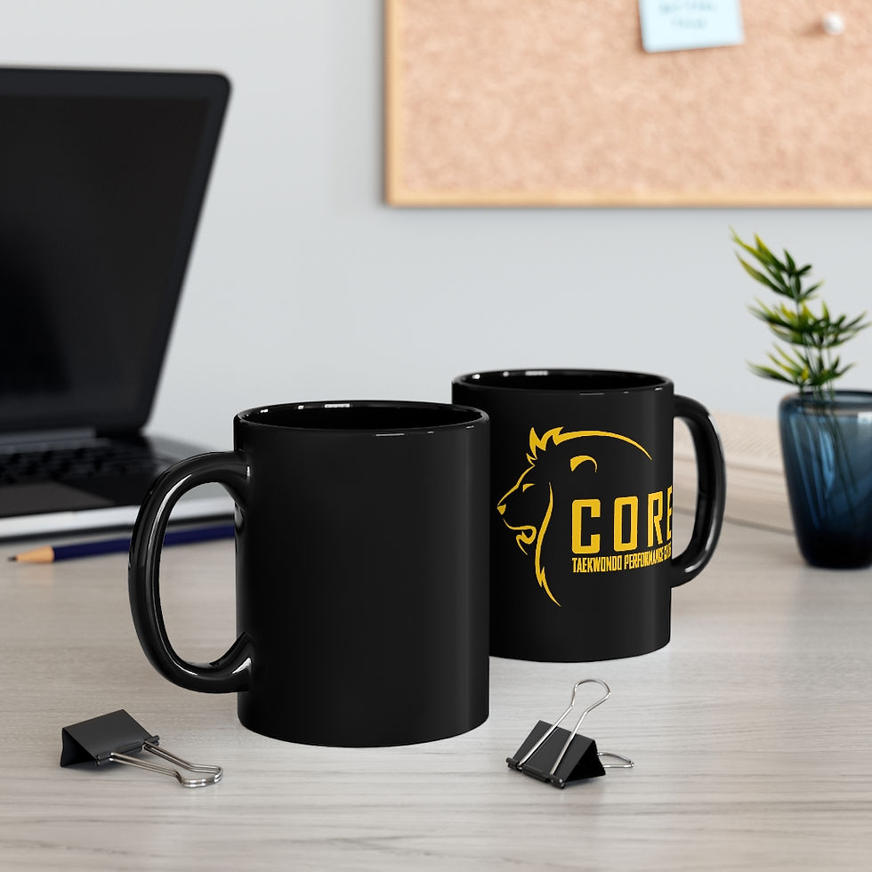 Thumbnail: Black mug 11oz