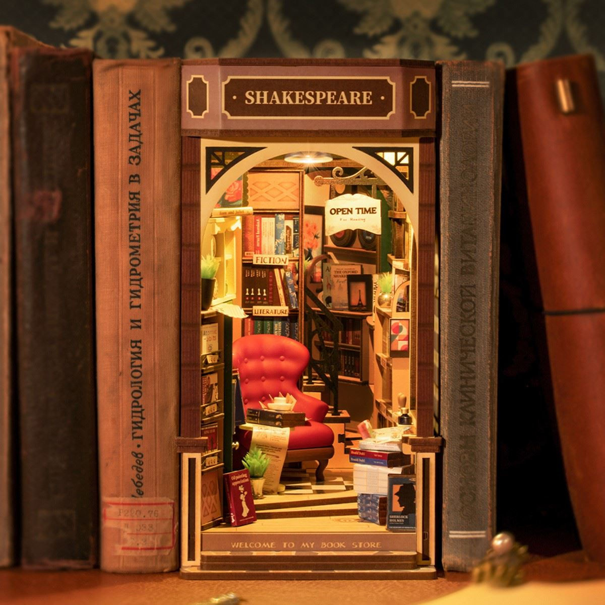 Maqueta Book Nook Shakespeare