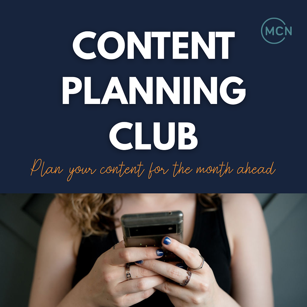 Content Planning Club