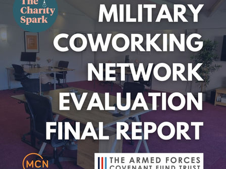 Military Coworking Network Evaluation Final Report by the Charity Spark
