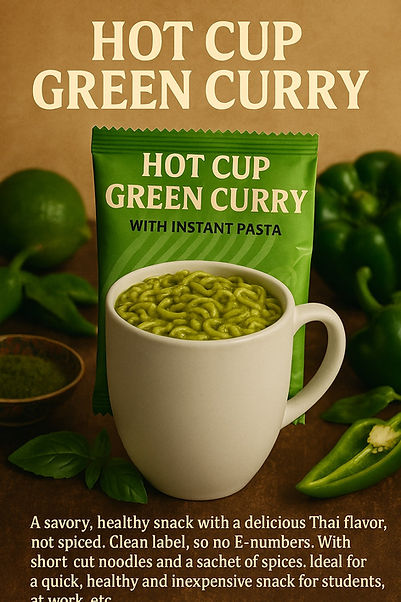HOT CUP GREEN CURRY