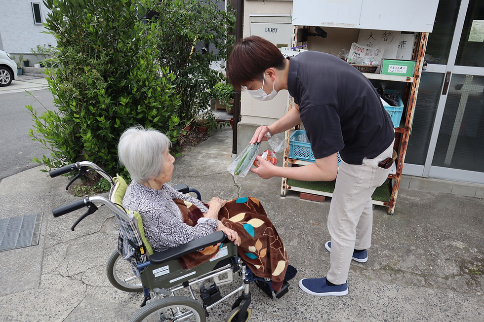 「野菜の無人販売所」