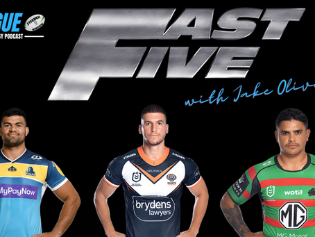 Fast Five with Jake Olive - Round 19