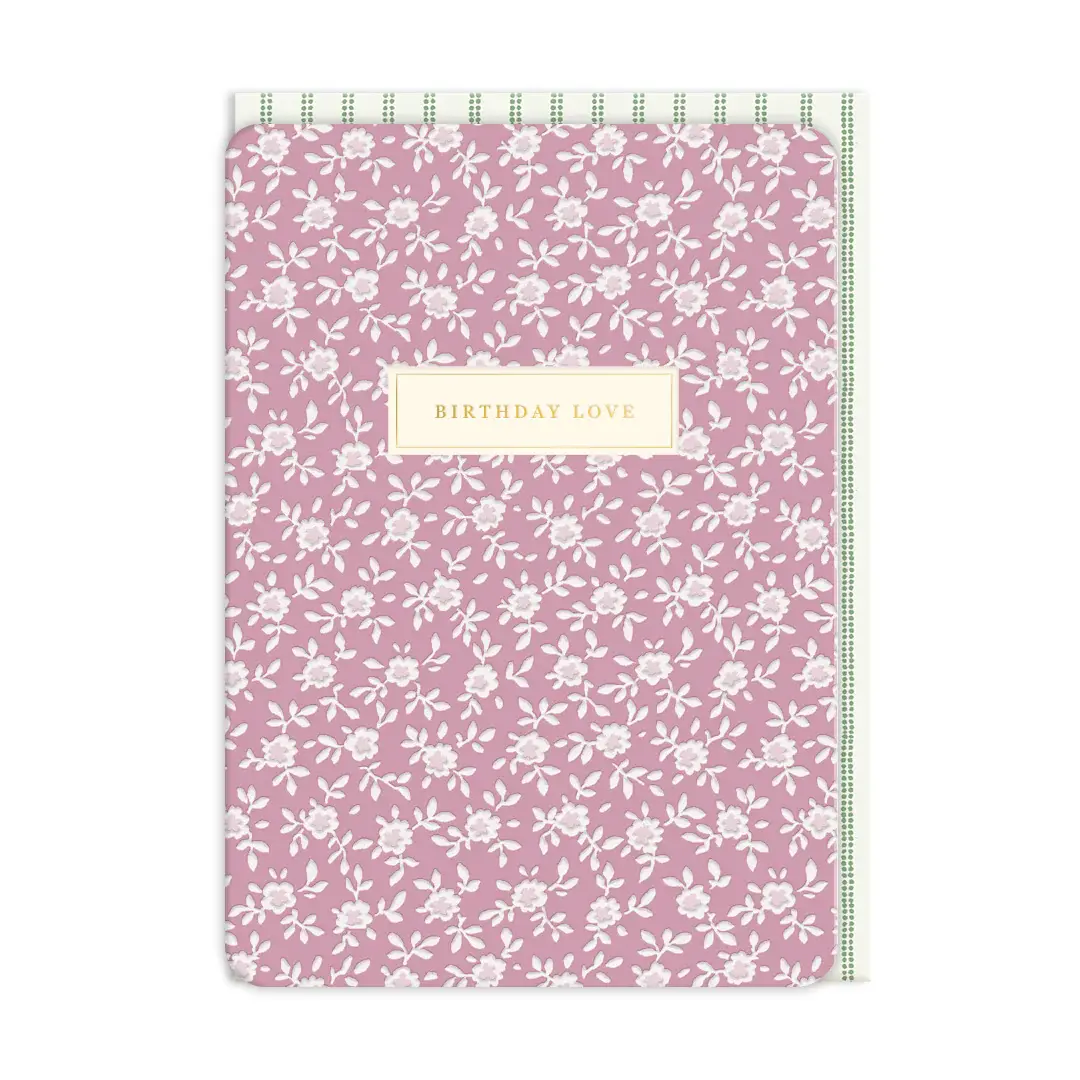 Glynteg Birthday Love Greeting Card