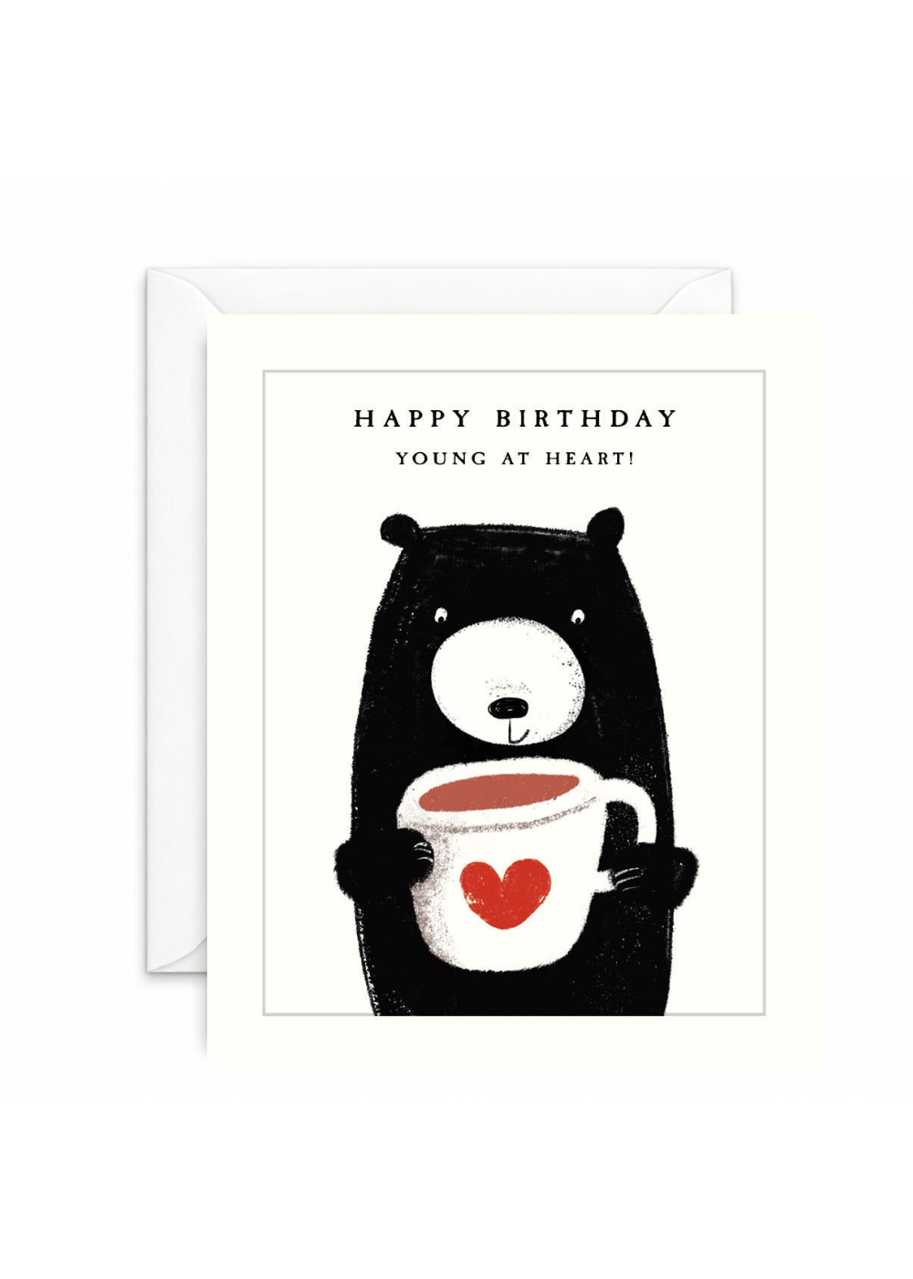 Young At Heart Bear Greeting Card