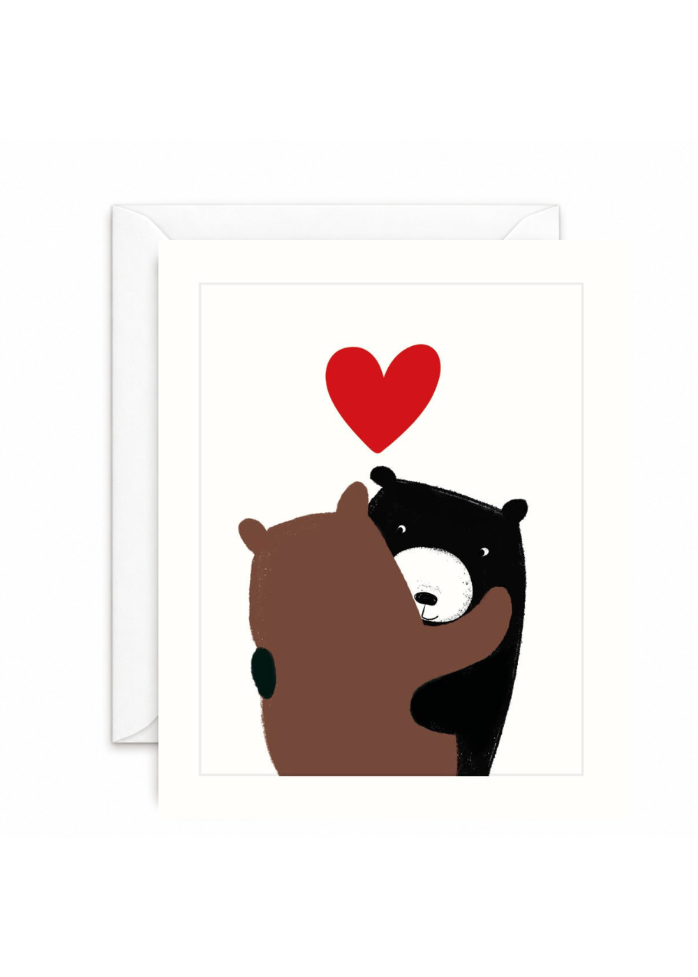 Hugging Bears Greeting Card