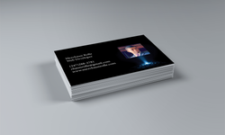 Mezchauns Business Card Front Mockup