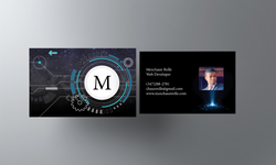 Mezchauns Business Card Mockup