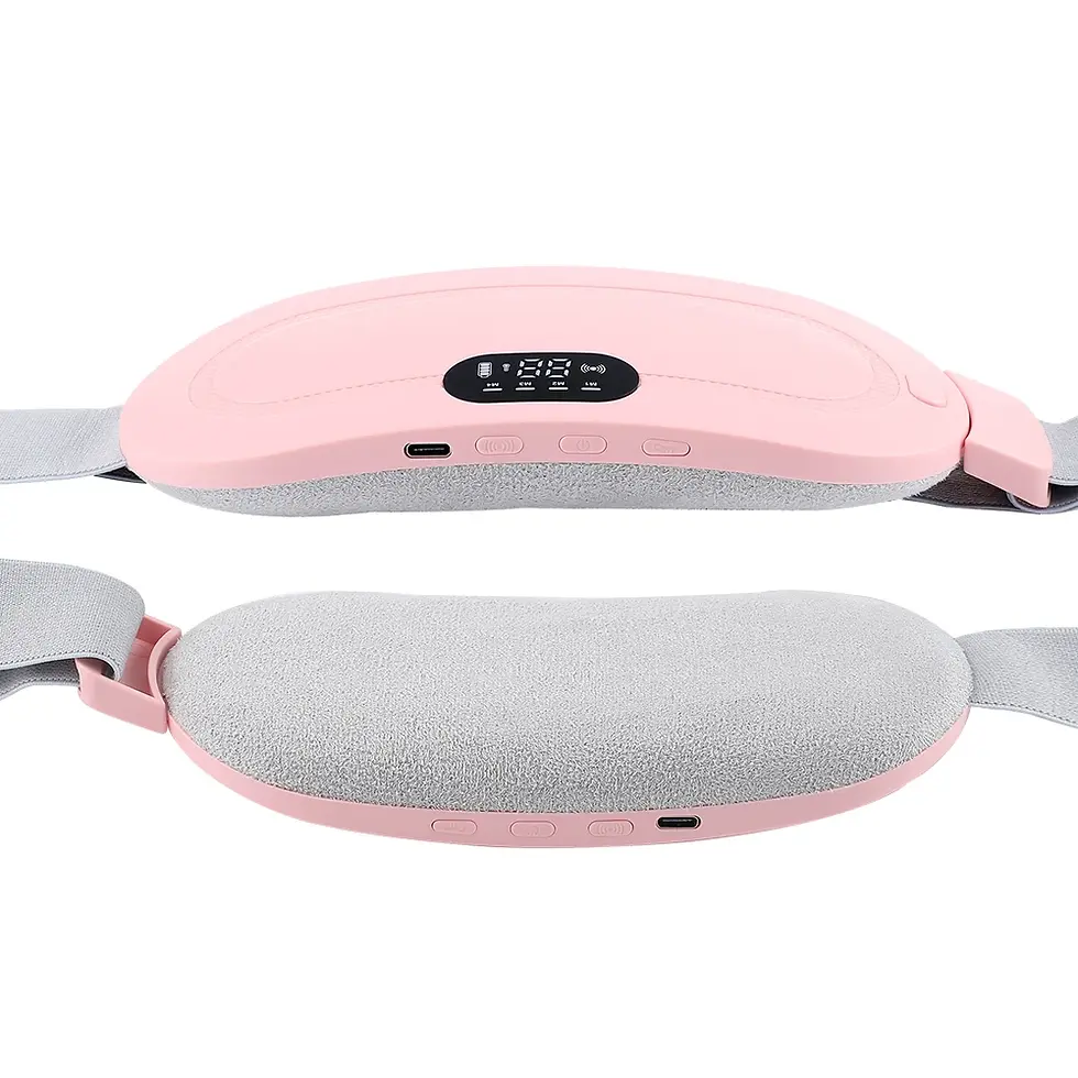 Miniatura: Massageador Térmico Inteligente para Alívio do Desconforto Menstrual