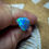 Miniature : Opale sombre d'Australie, Lightning Ridge, 1.8 carats