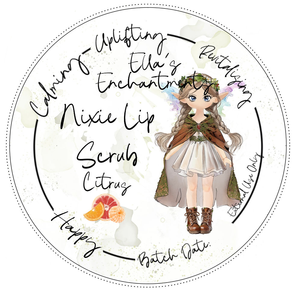 Nixie Lip Scrub- Happy