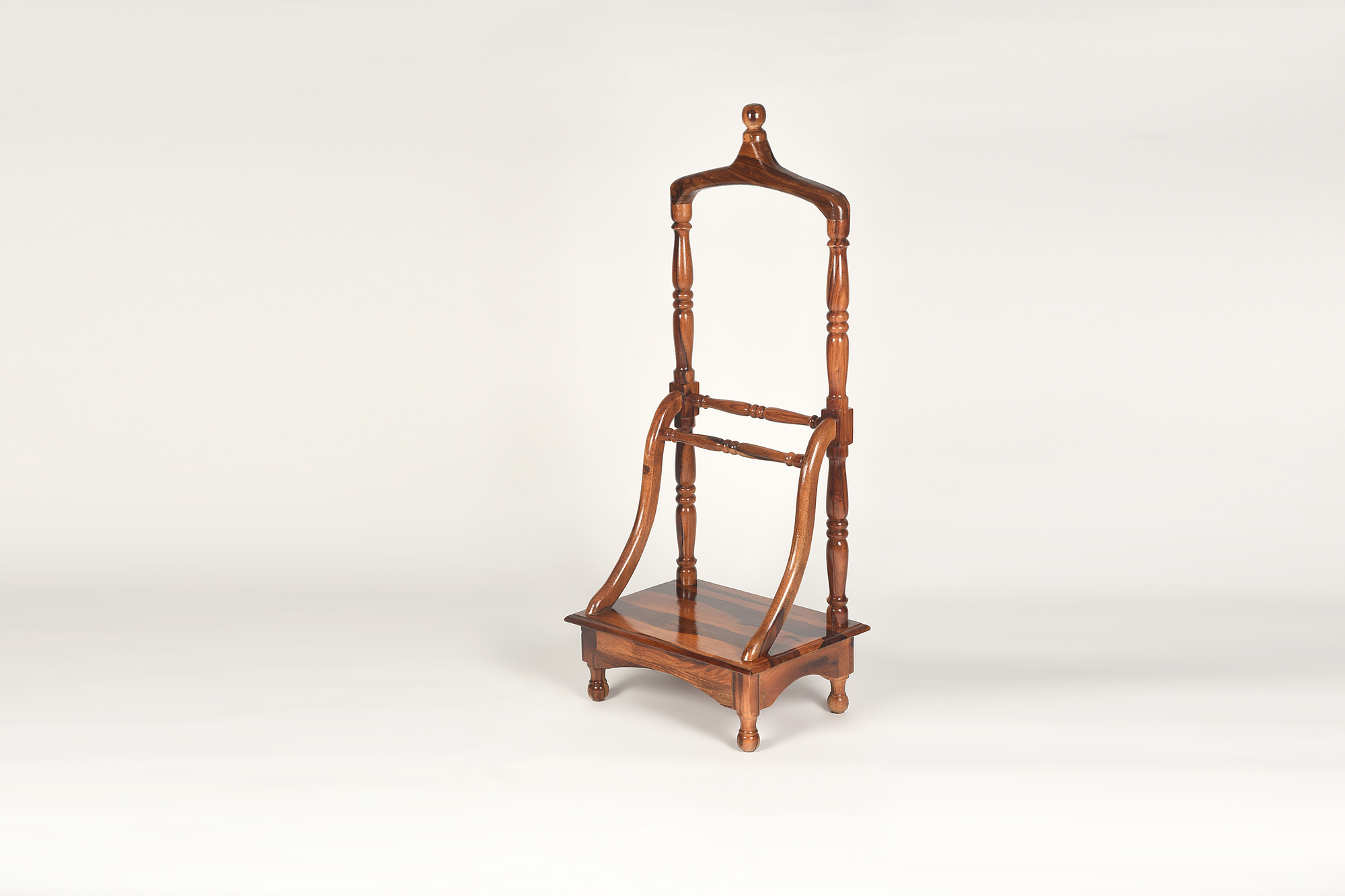 Siddhran Sheesham Wood Coat Hanger Stand