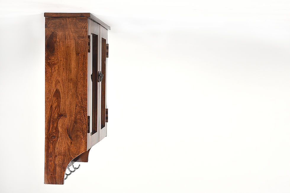 Thumbnail: Saira Sheesham Wood Wall Shelf