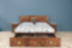 Kadambini Sheesham Wood King Bed
