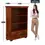 Thumbnail: Nova Sheesham Wood Bookshelf