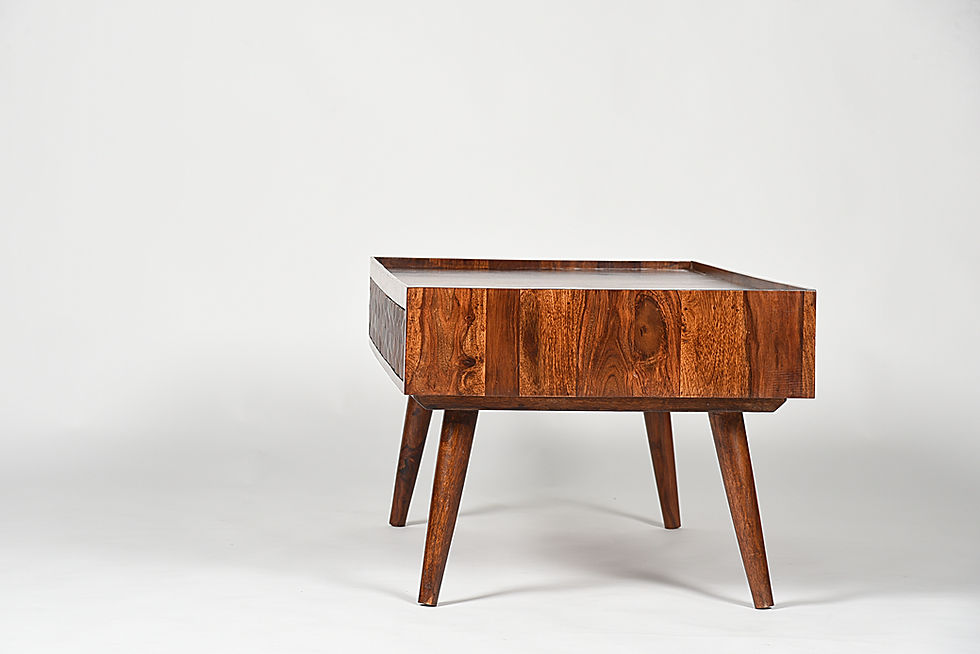Thumbnail: Pooja Sheesham Wood Coffee Table