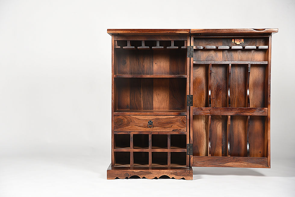 Thumbnail: Madhuchanda Sheesham Wood Bar