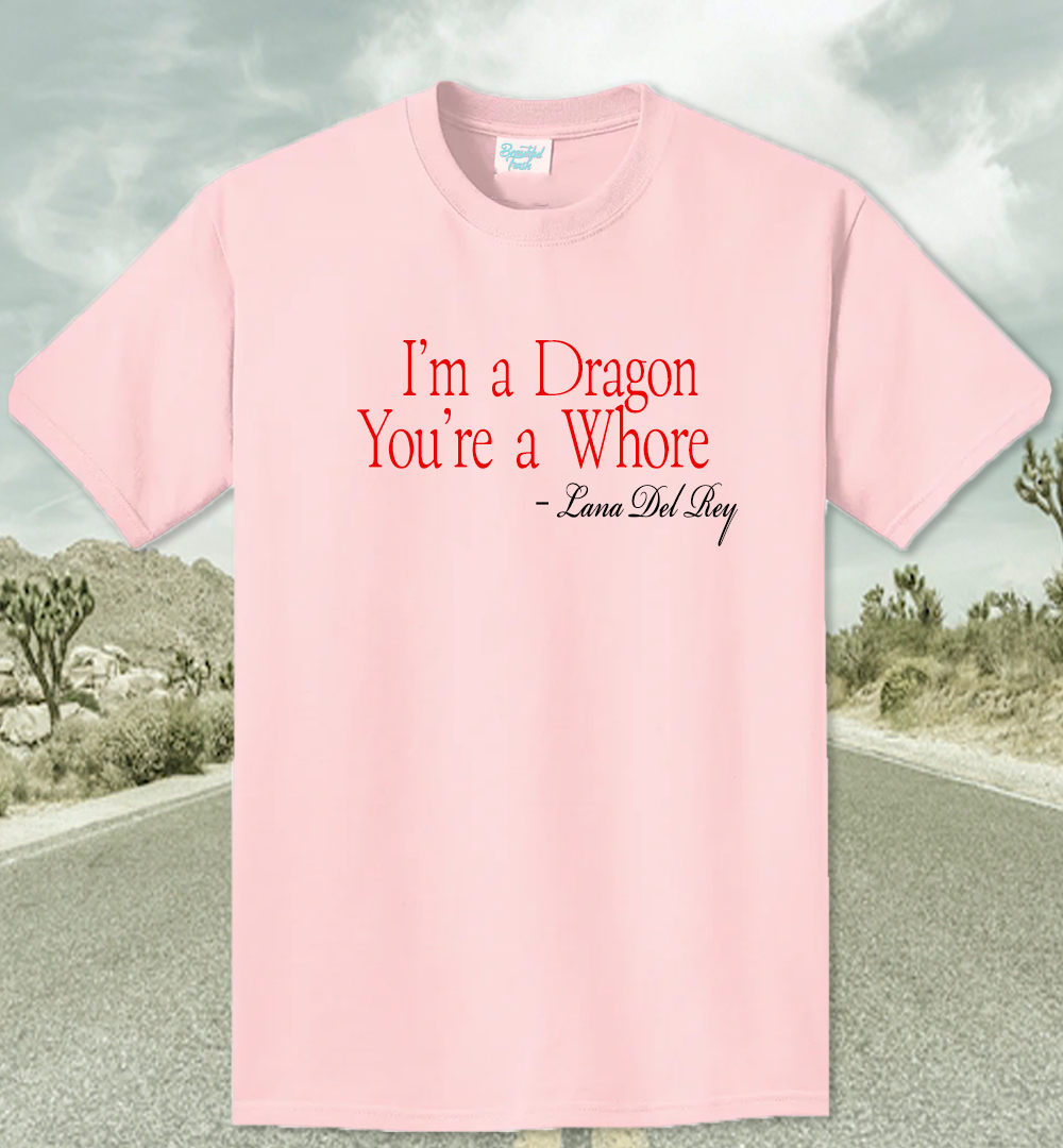 Lana Del Rey Dragon Whore T-shirt