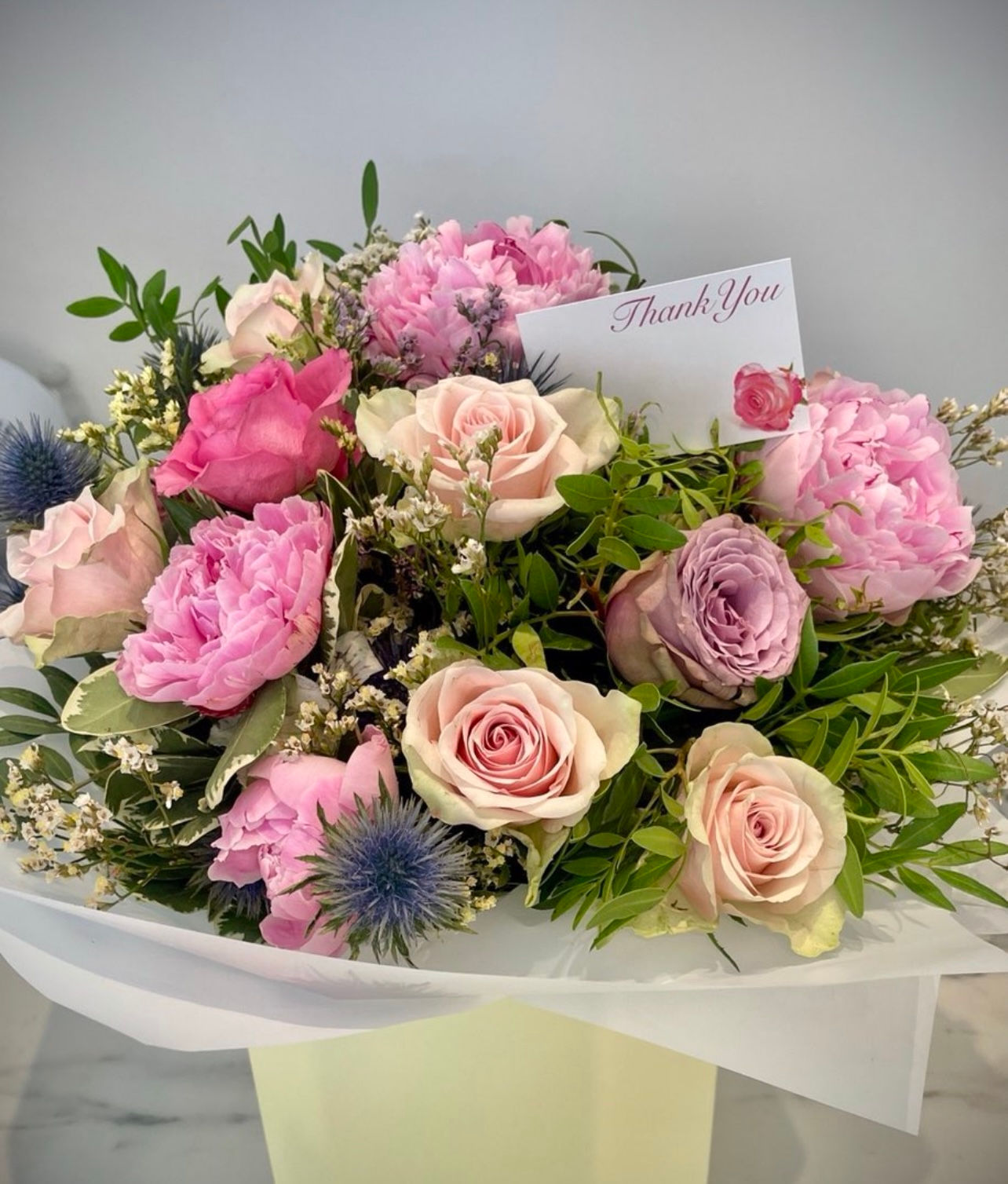 Perfect Peonies &rose’s Bouquet #67