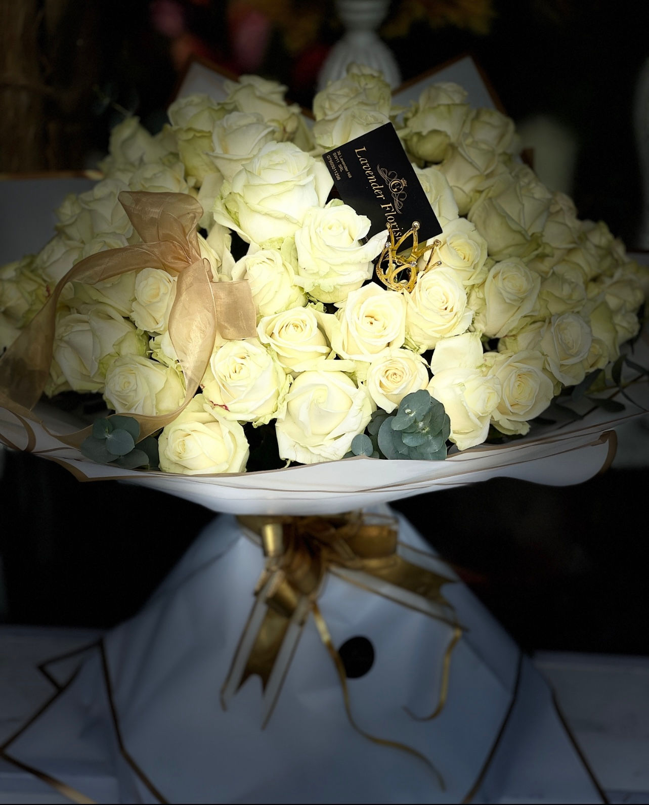 Queen Bouquet #136(50🌹)