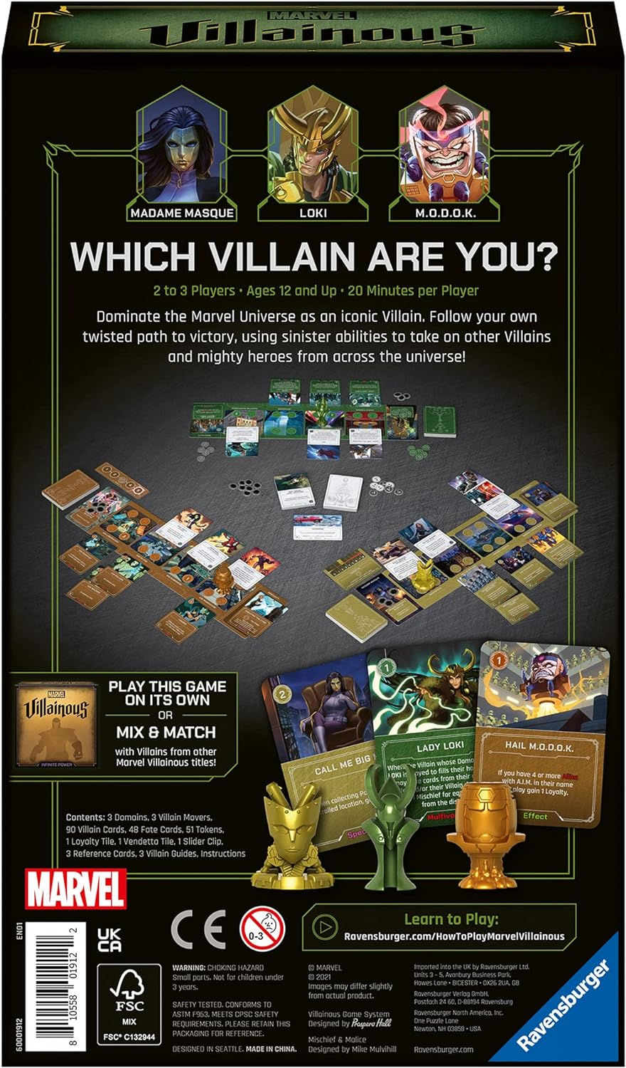 Thumbnail: Villainous Box Back