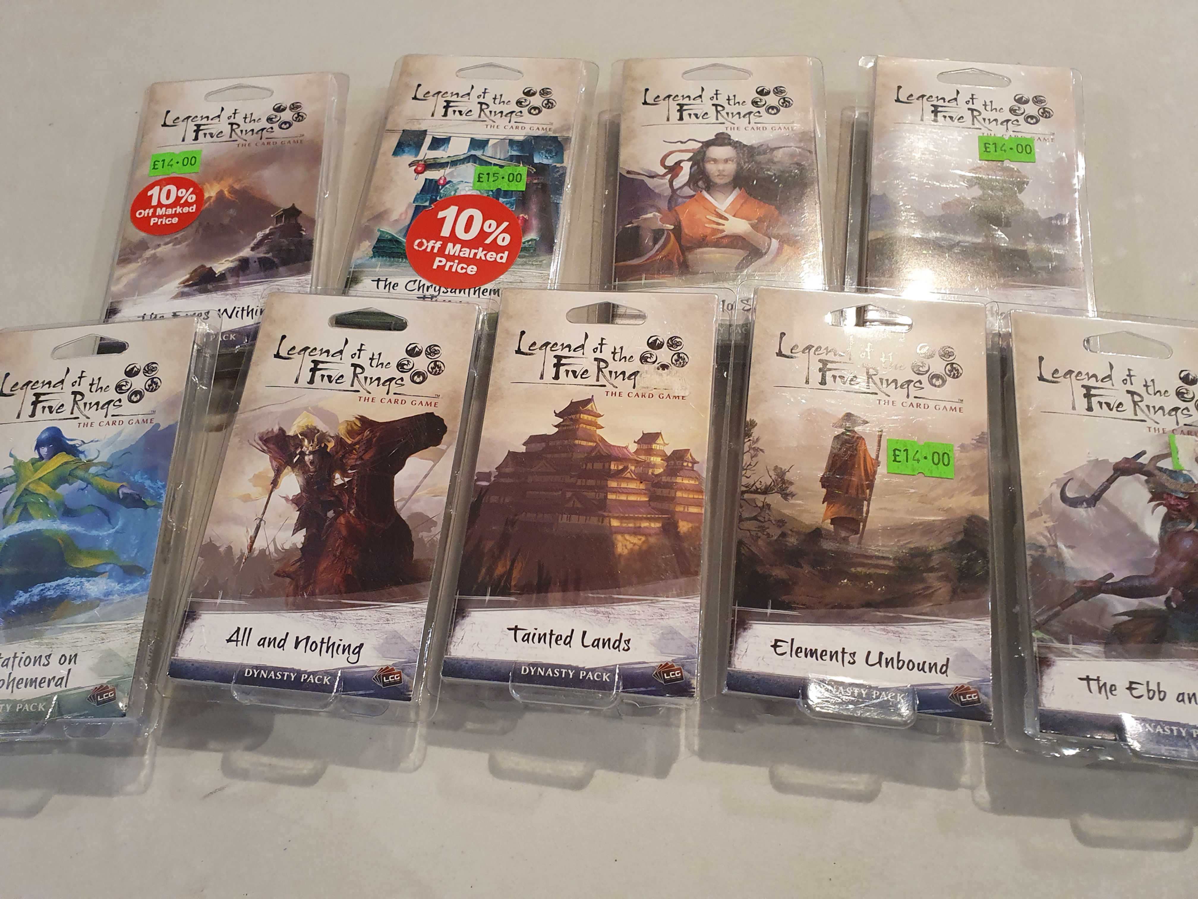 Legend of the Five Rings Expansions