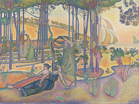 Henri Edmond Cross – The Evening Air (1893)