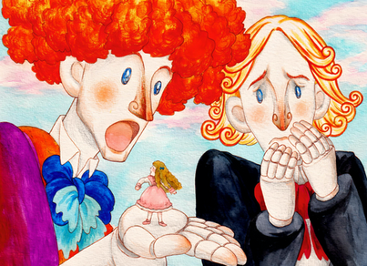 Doris shrinks in Sparkle Valley.