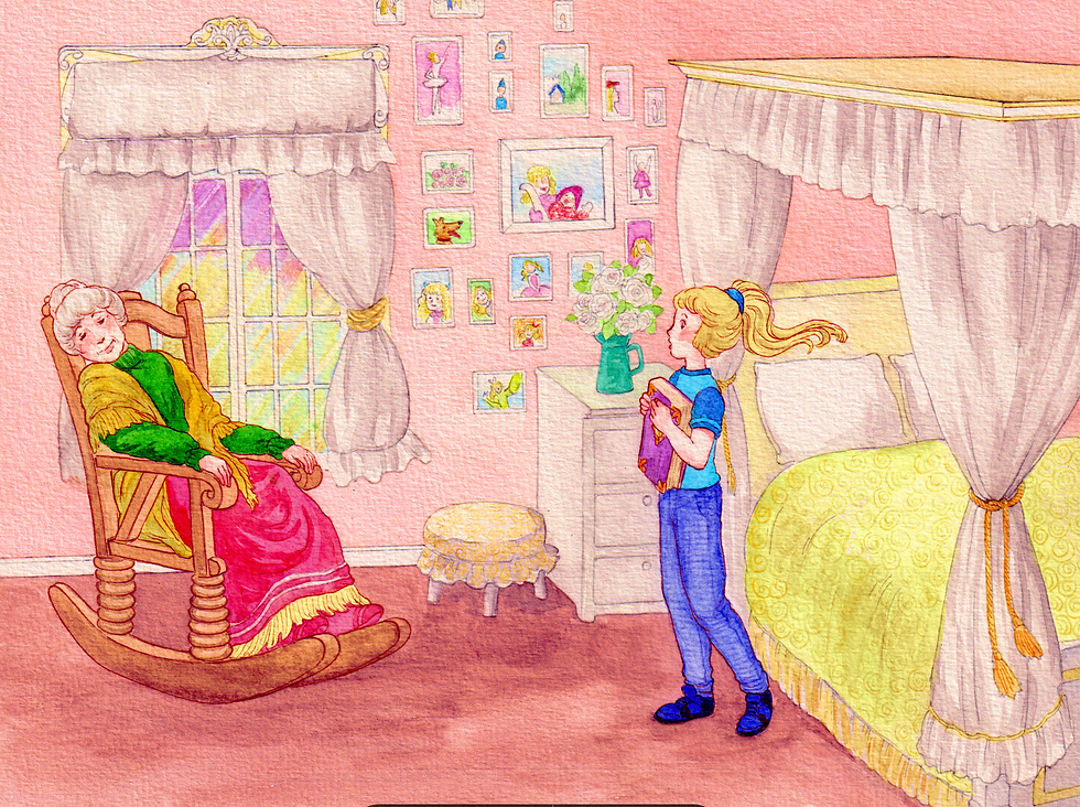 Emily and Grandma Doris