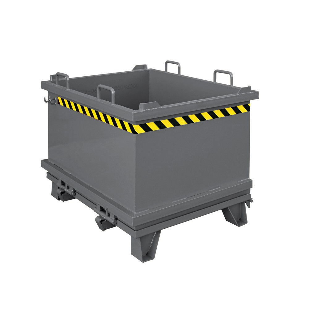 Klappbodenbehälter mit Zugseil Transportbehälter Behälter Gapelstapler