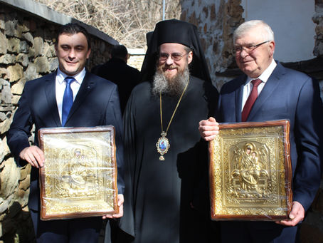 Водосвет в Билинския манастир "Св. Архангел Михаил"